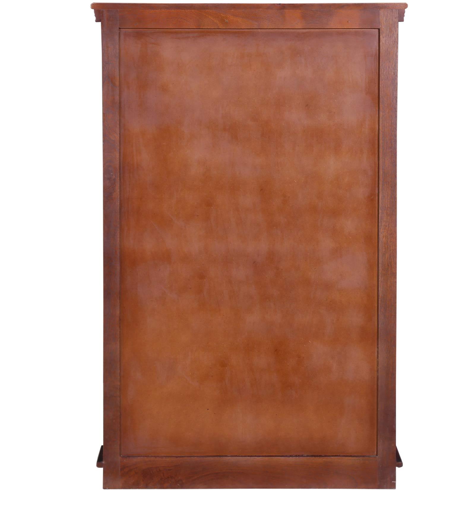Benny Book Shelf Cum Display Unit in (Honey Oak Finish)